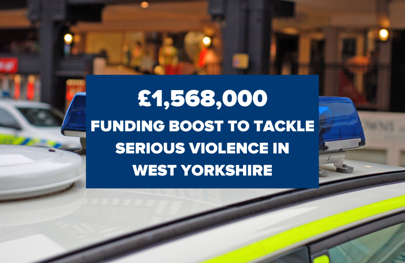 Extra money for West Yorkshire