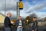 Mark meets local people to talk about speed cameras